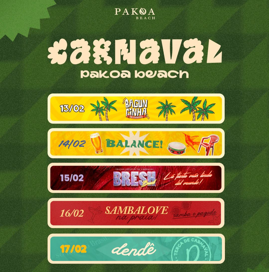 CARNAVAL JUQUEHY 2026 - PAKOA BEACH