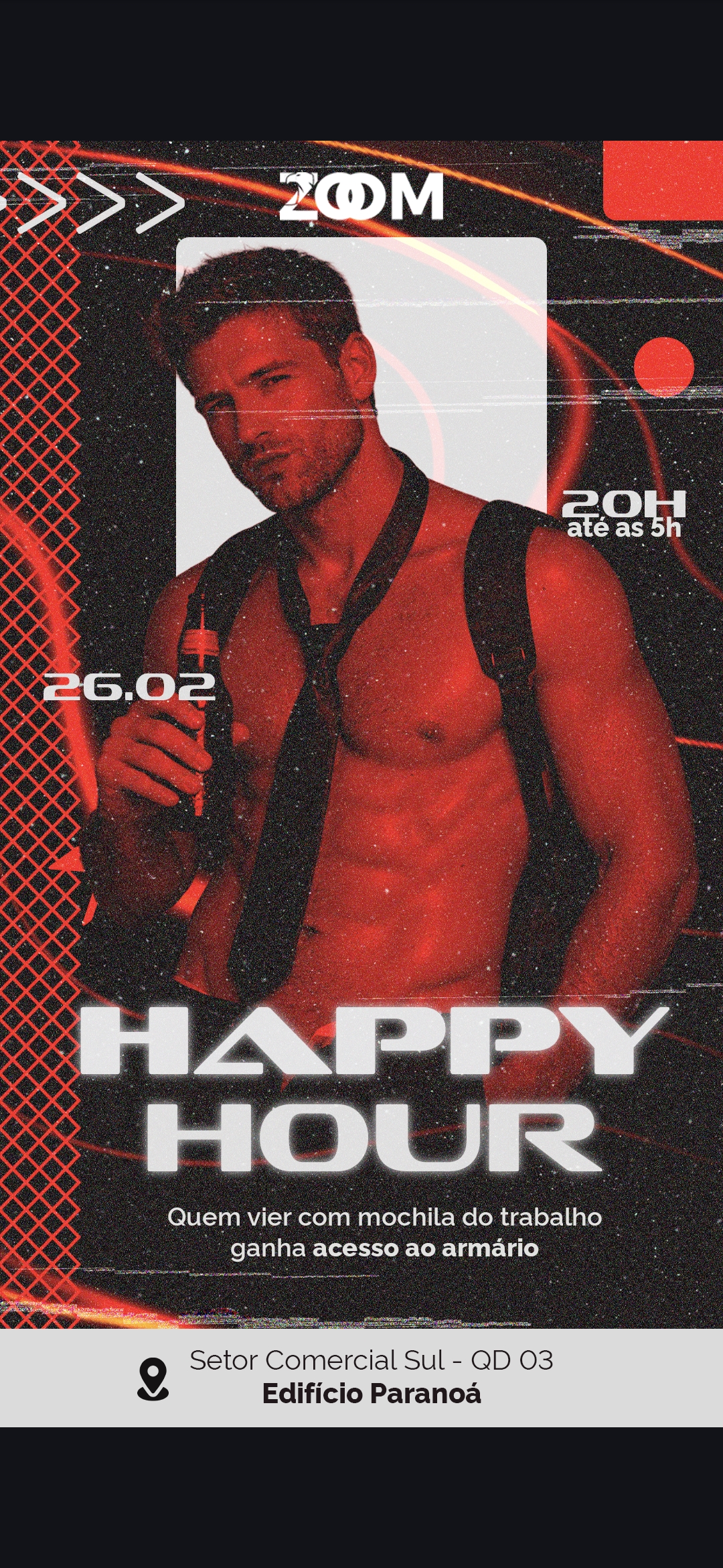 ZOOM BAR BRASÍLIA: FESTA INSTINTO