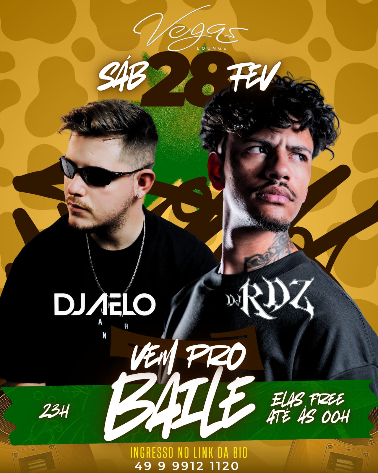 Vegas Lounge Bar: Sabadou no Vegas  28/02