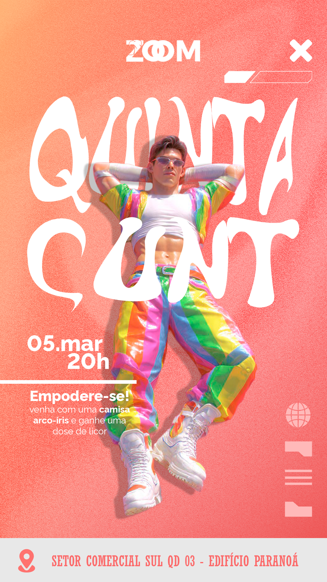 ZOOM BAR BRASÍLIA: QUINTA CUNT🏳️🌈🏳️🌈