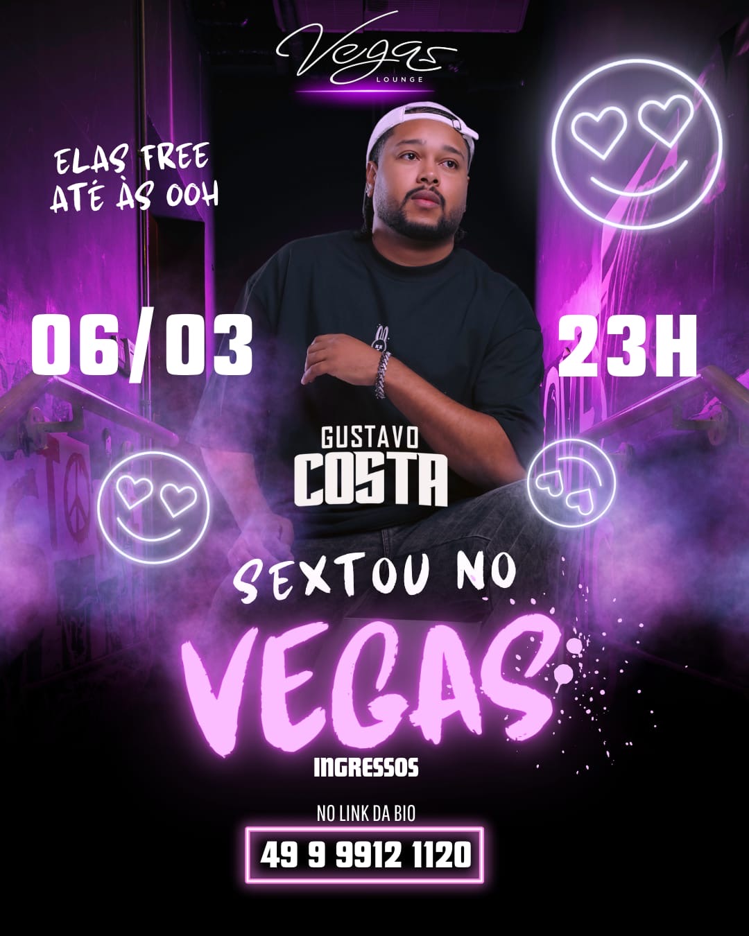 Vegas Lounge Bar: Sextou no Vegas 06/03