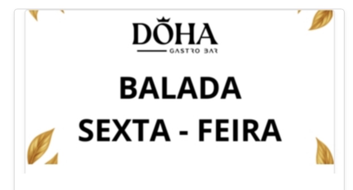DÖHA GASTROBAR: SEXTA-FEIRA 13 - BAGUNÇA BOA