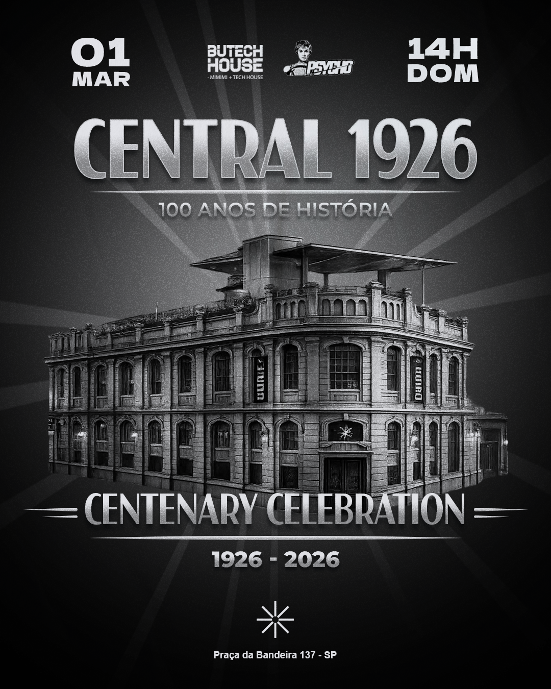 CENTENARY CELEBRATION - CENTRAL1926 