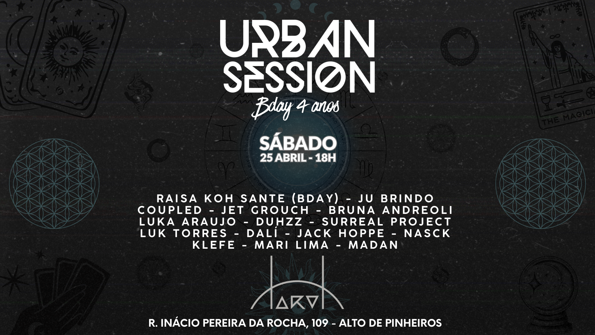 URBAN SESSION - ANIVERSÁRIO DE 4 ANOS