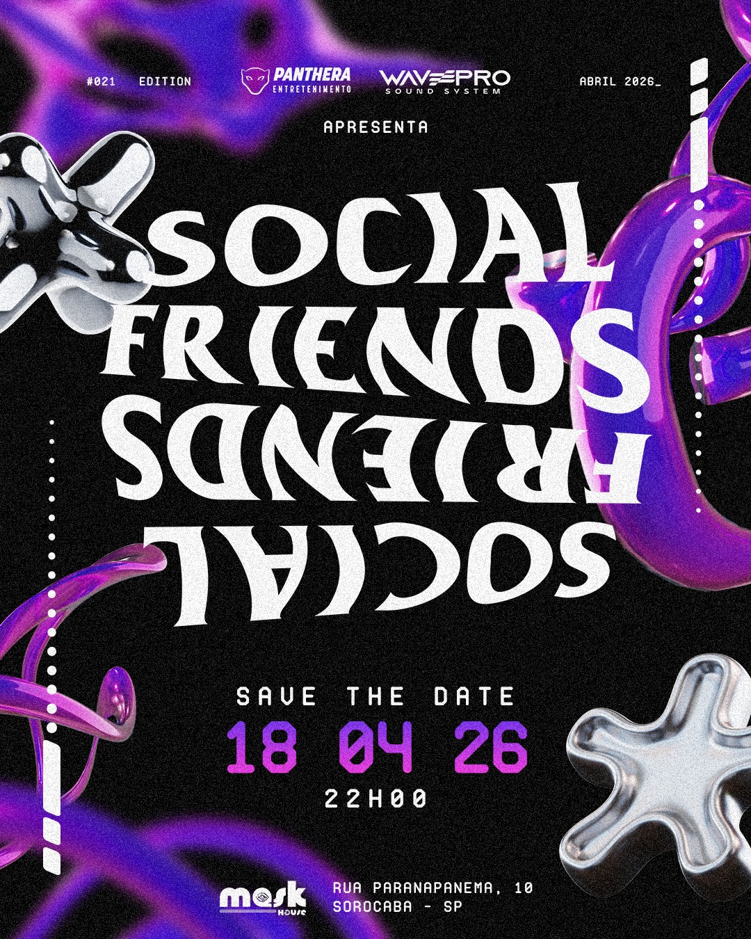 Mask House: Social Friends #21