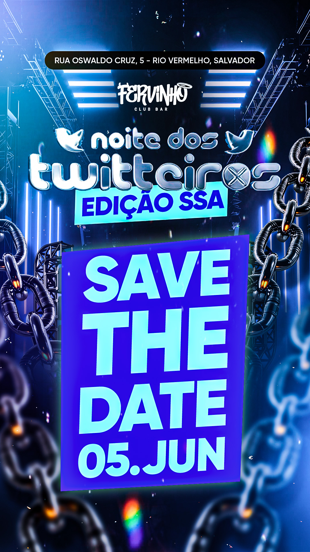 FERVINHO RV: NOITE DOS TWITTEIROS: Edição Salvador - (6h de open bar)