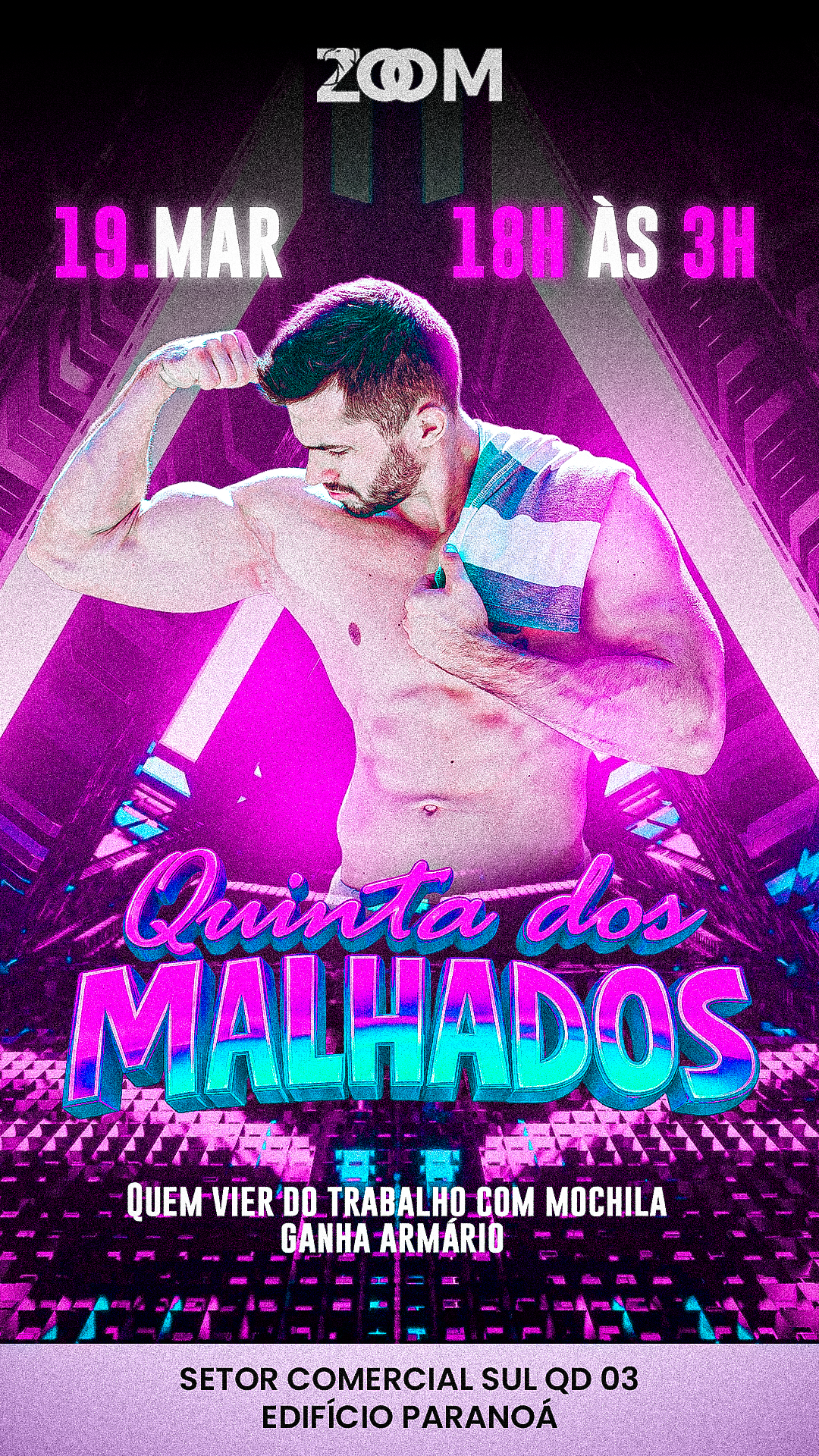 ZOOM BAR BRASÍLIA: QUINTA DOS MALHADOS 