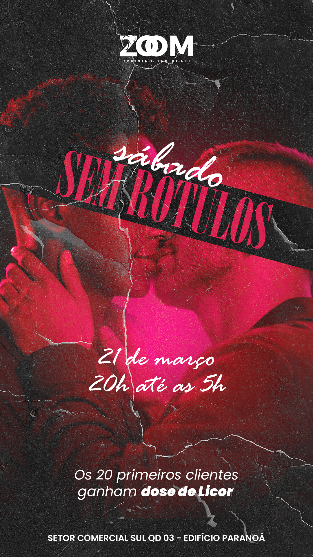 ZOOM BAR BRASÍLIA: SÁBADO SEM RÓTULOS 