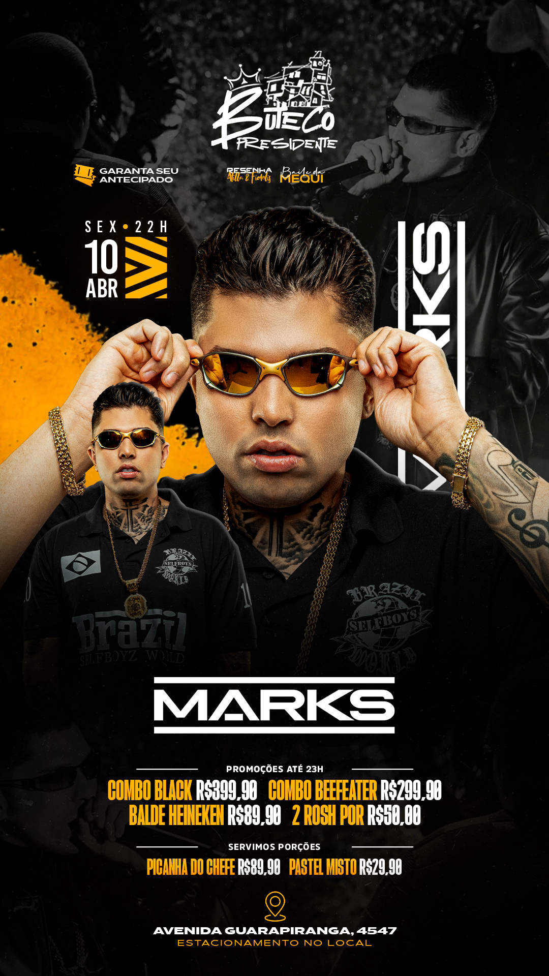 BUTECO PRESIDENTE: MC MARKS - 10/04