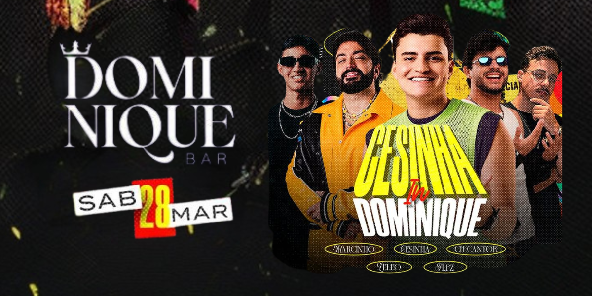 DOMINIQUE BAR: Sábado 04/04/2026
