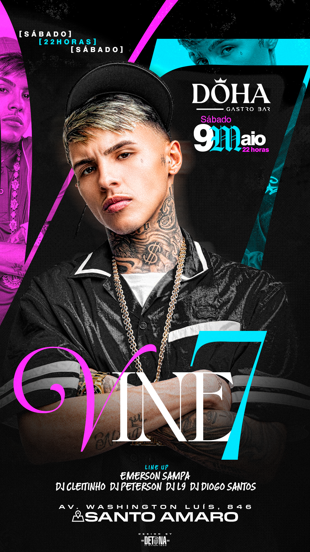 DÖHA GASTROBAR: SÁBADO 02/05 | MC VINE7