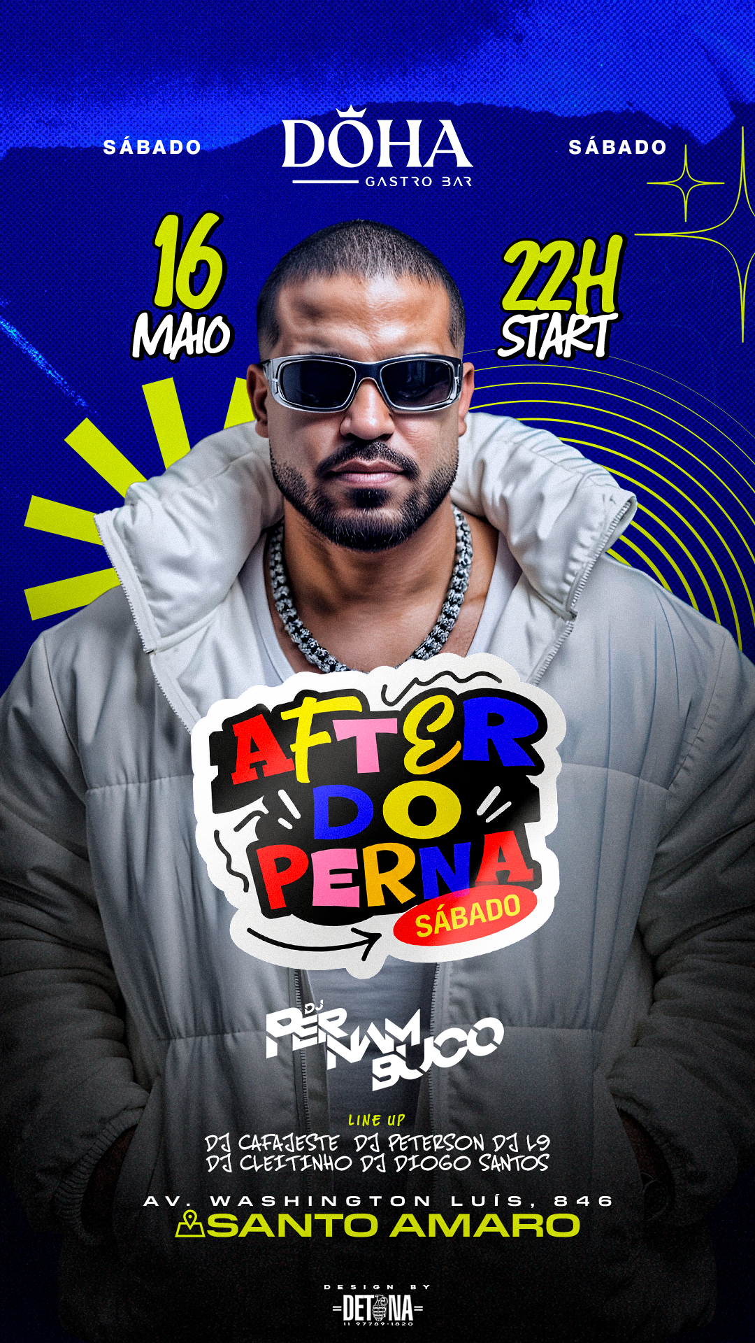 DÖHA GASTROBAR: SÁBADO 16/05 | AFTER DO PERNA