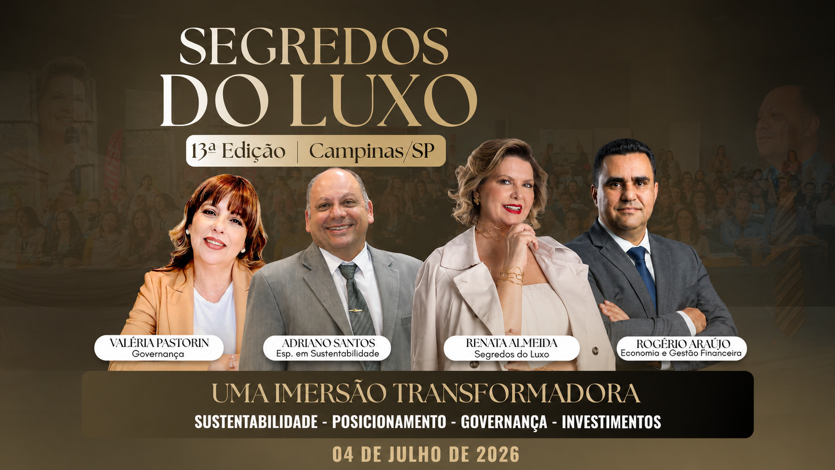 SEGREDOS DO LUXO - 13ª edição