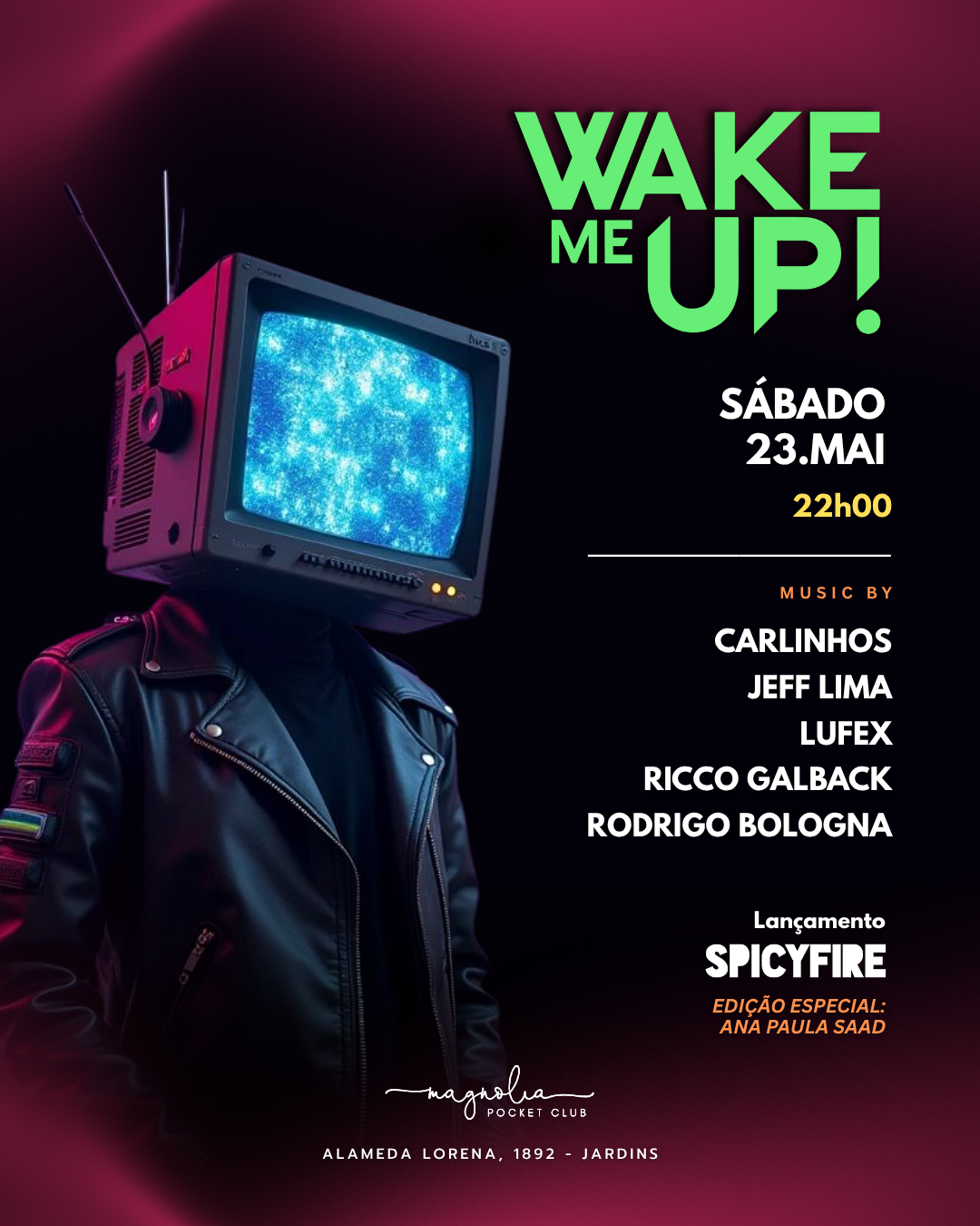 Magnolia: WAKE ME UP