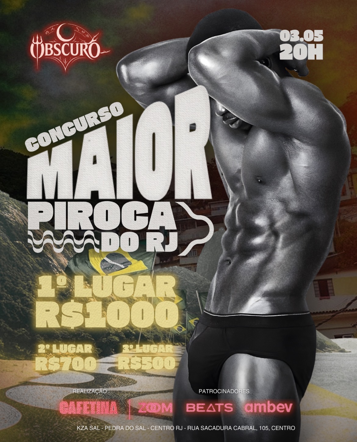 ZOOM GAY BAR SSA: CONCURSO MAIOR PIROCA RJ