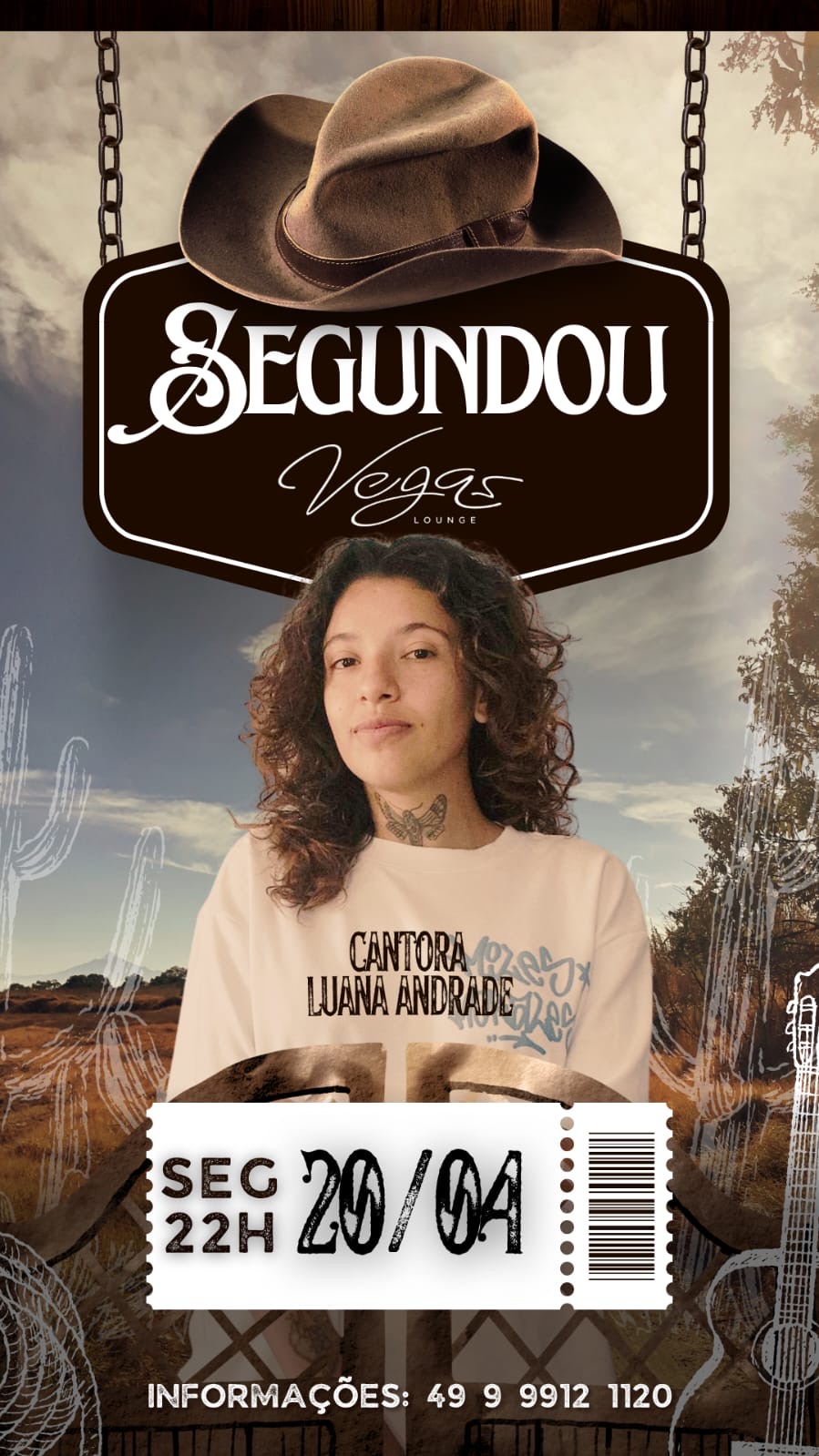 Vegas Lounge Bar: Segundou no Vegas  20/04