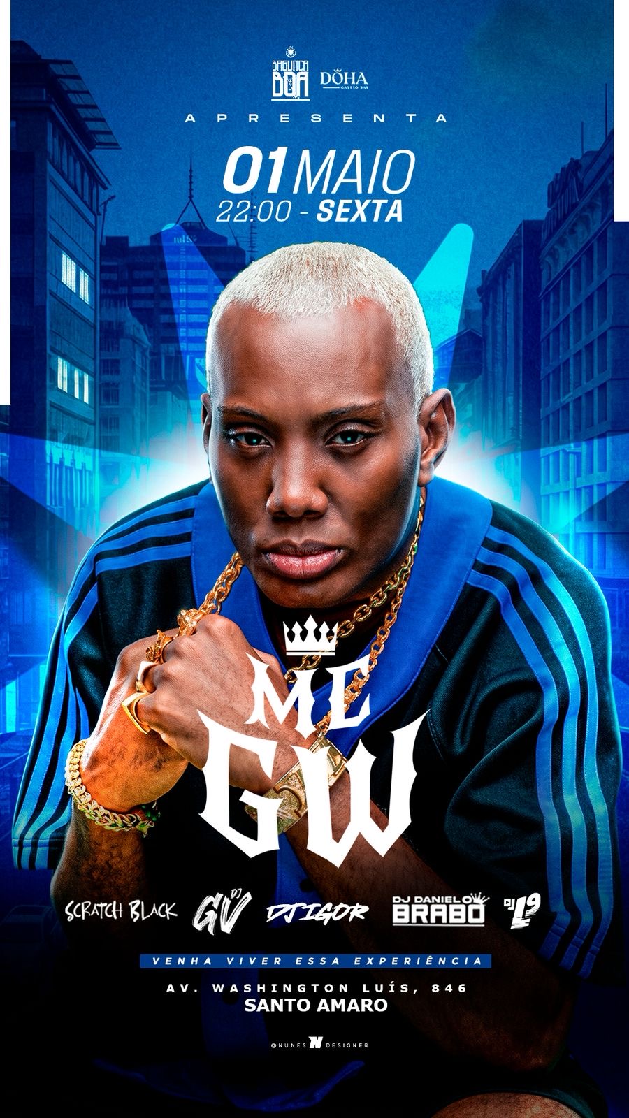 DÖHA GASTROBAR: SEXTA-FEIRA 01/05 | MC GW