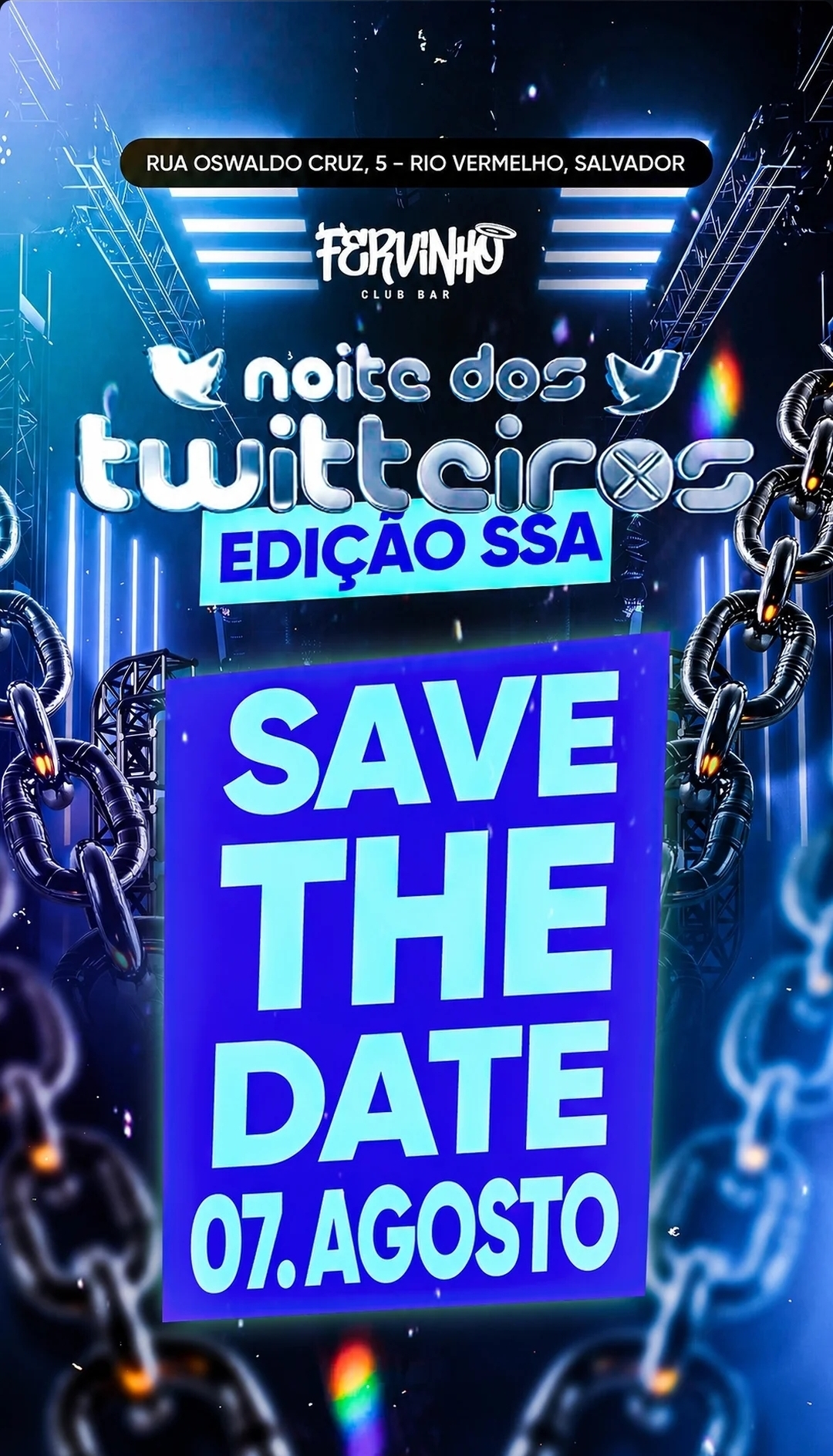 FERVINHO RV: NOITE DOS TWITTEIROS: Edição Salvador - (6h de open bar)