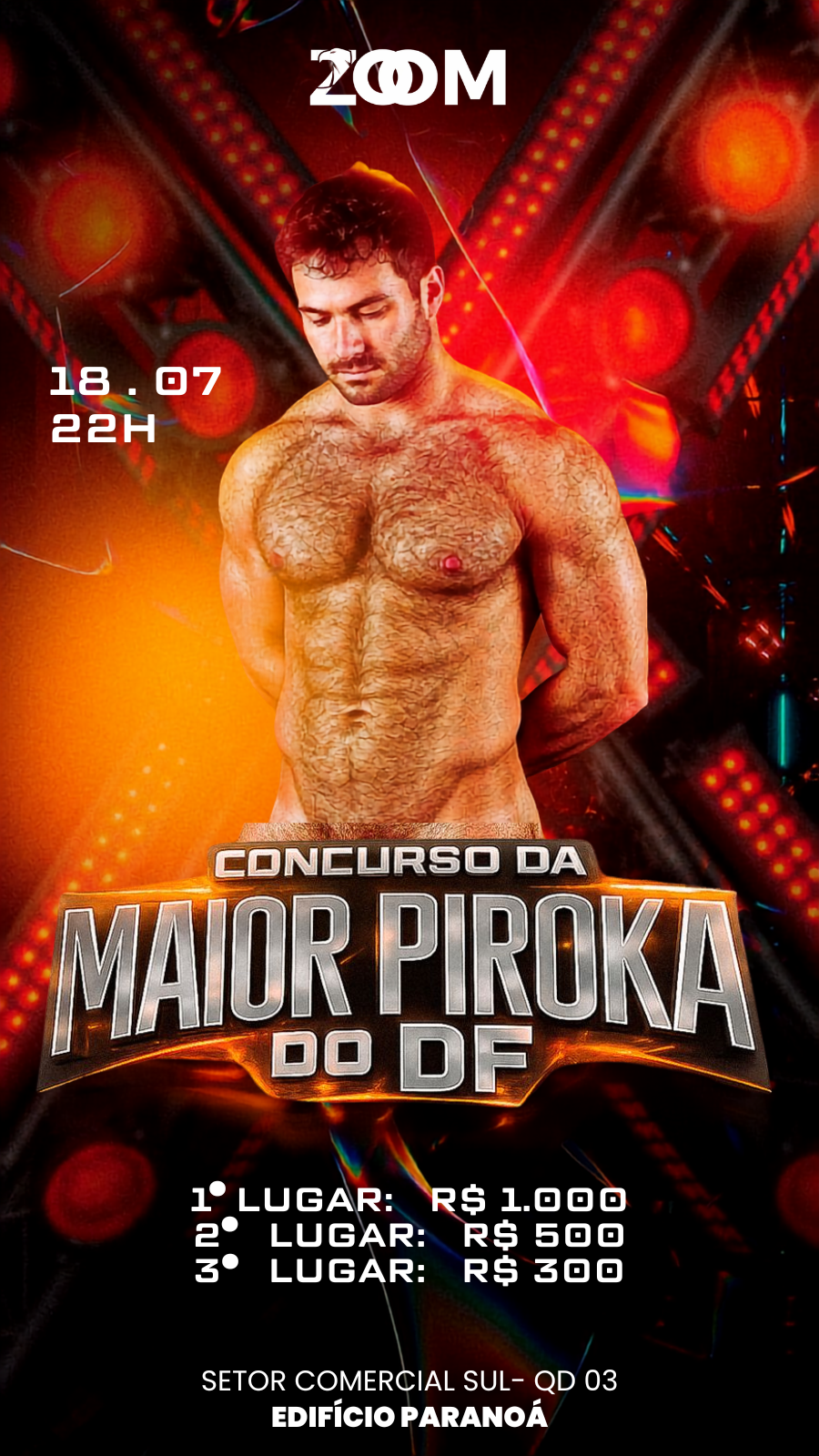 ZOOM BAR BRASÍLIA: MAIOR PIROCA DE BSB