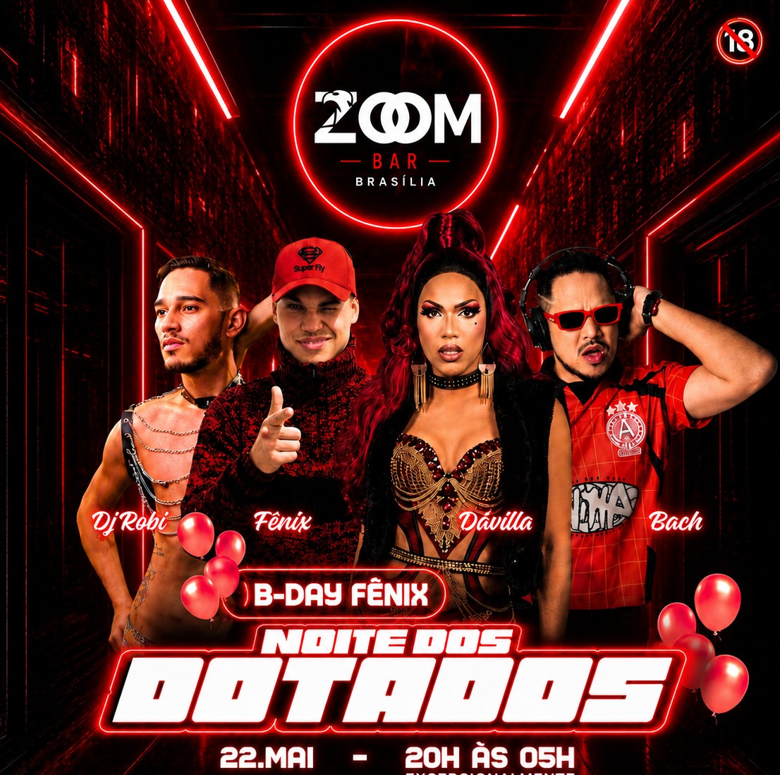 ZOOM BAR BRASÍLIA: SEXTA DOS DOTADOS