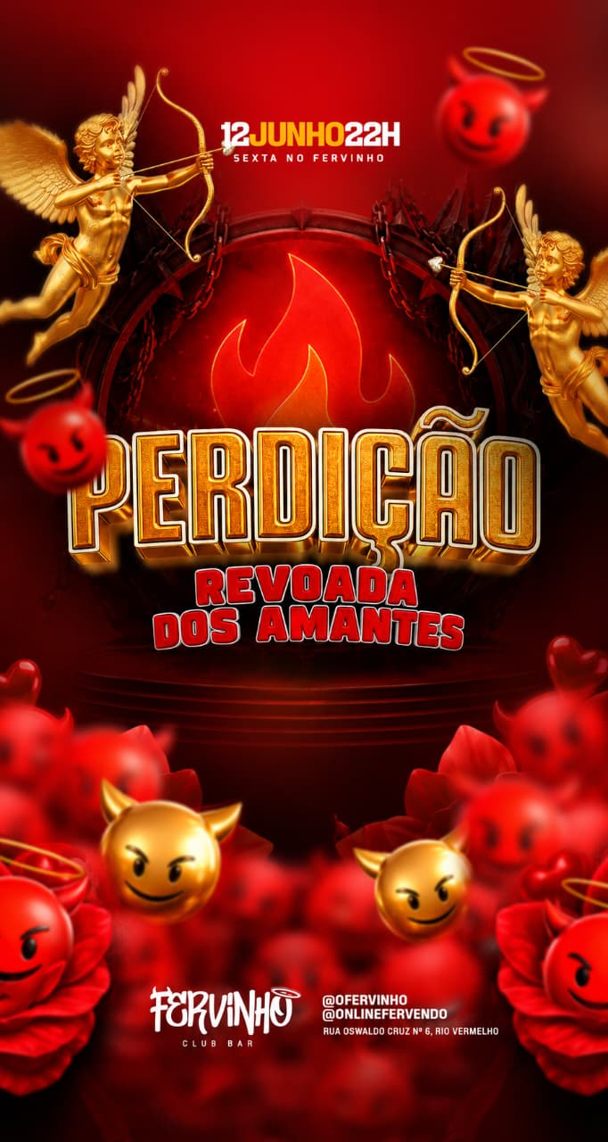 FERVINHO RV: Perdição - Revoada dos Amantes (6h de open bar)
