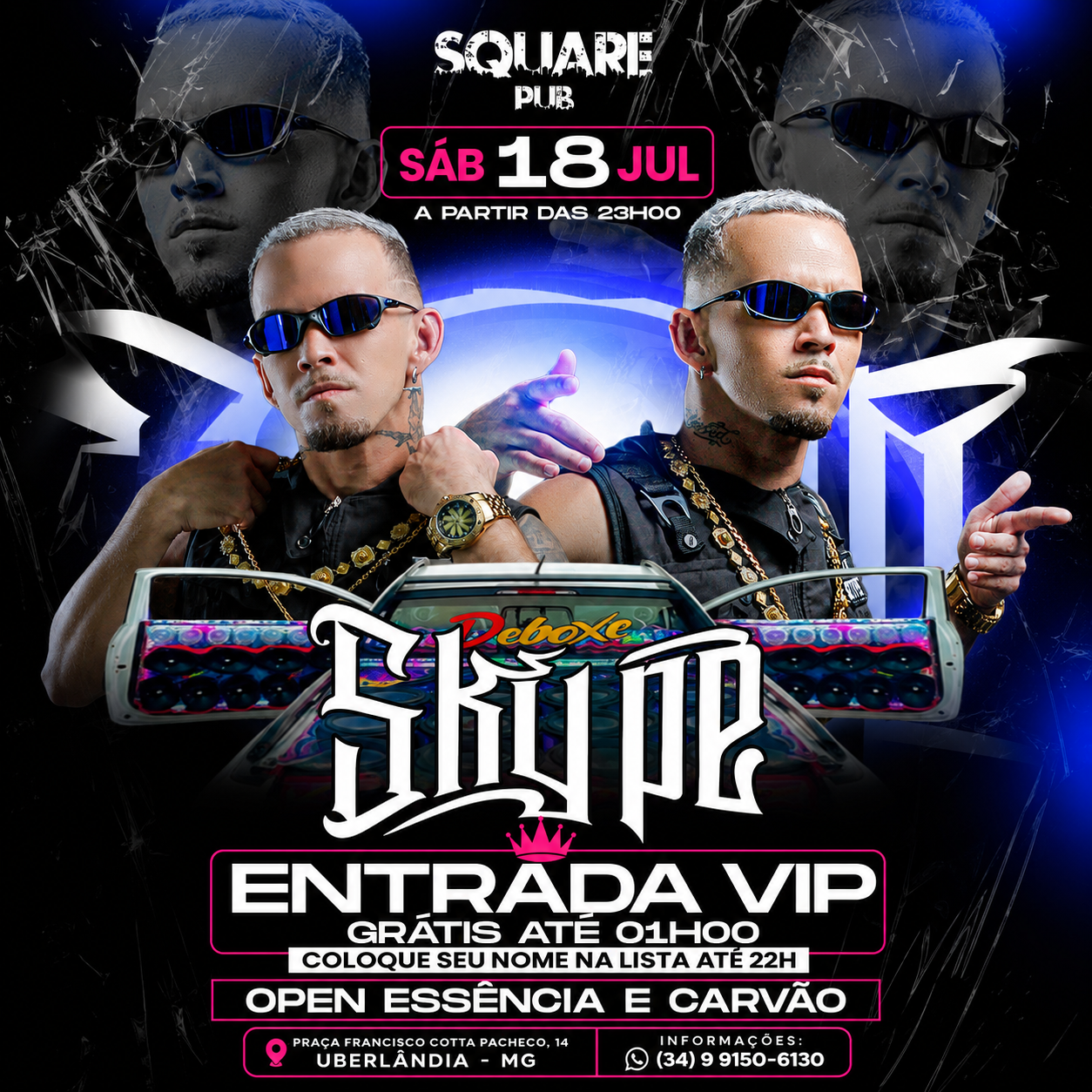 SQUARE PUB: REVOADA 18/07