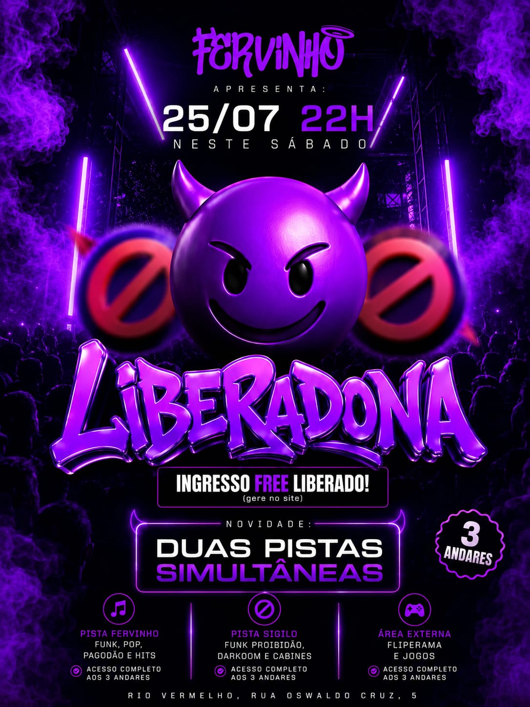 FERVINHO RV: LIBERADONA 2.0 - DUAS PISTAS - Gere aqui seu acesso free