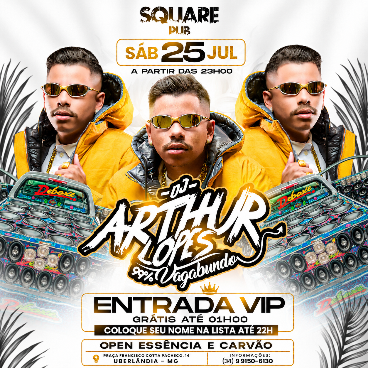 SQUARE PUB: REVOADA 25/07