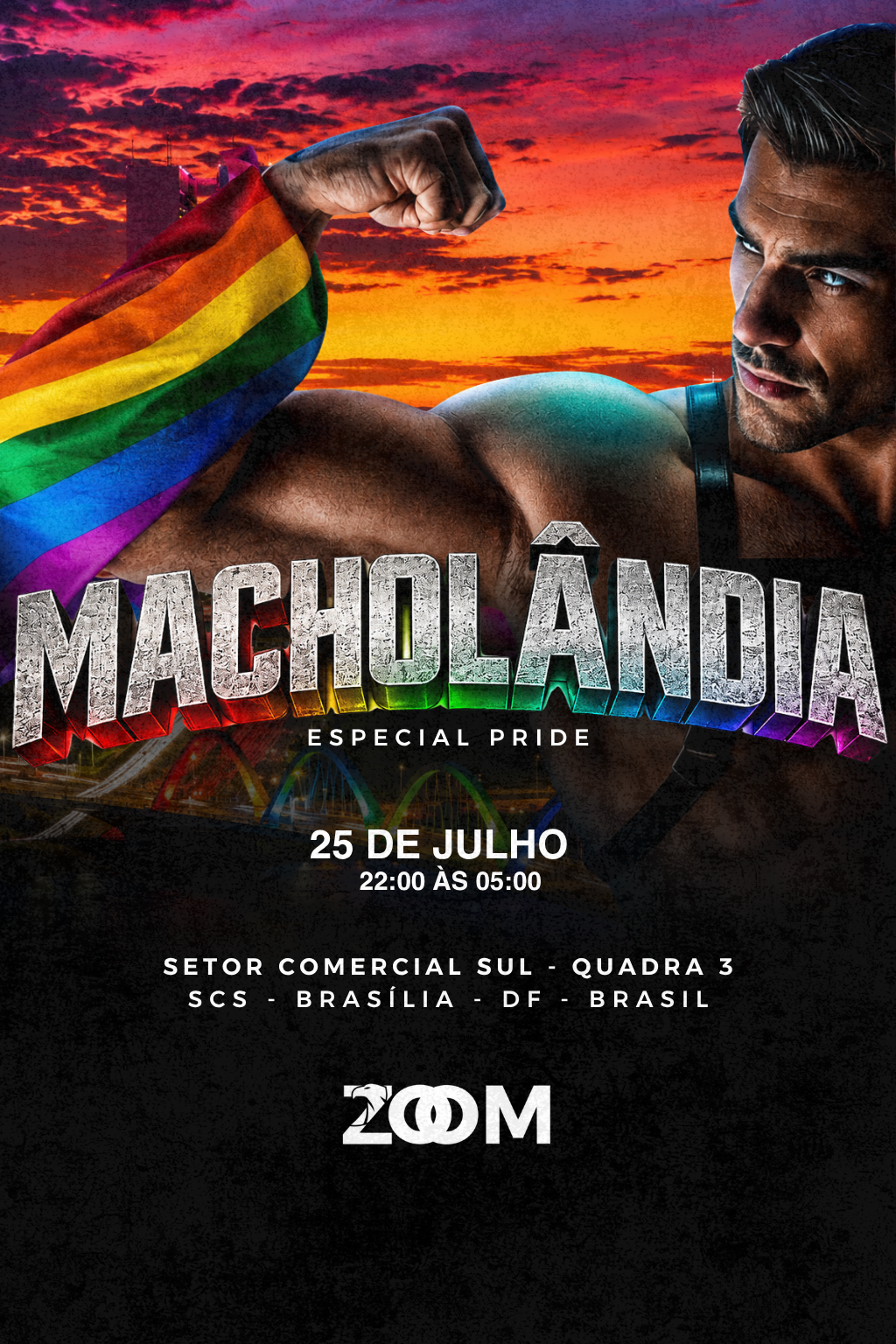 ZOOM BAR BRASÍLIA: MACHOLÂNDIA 
