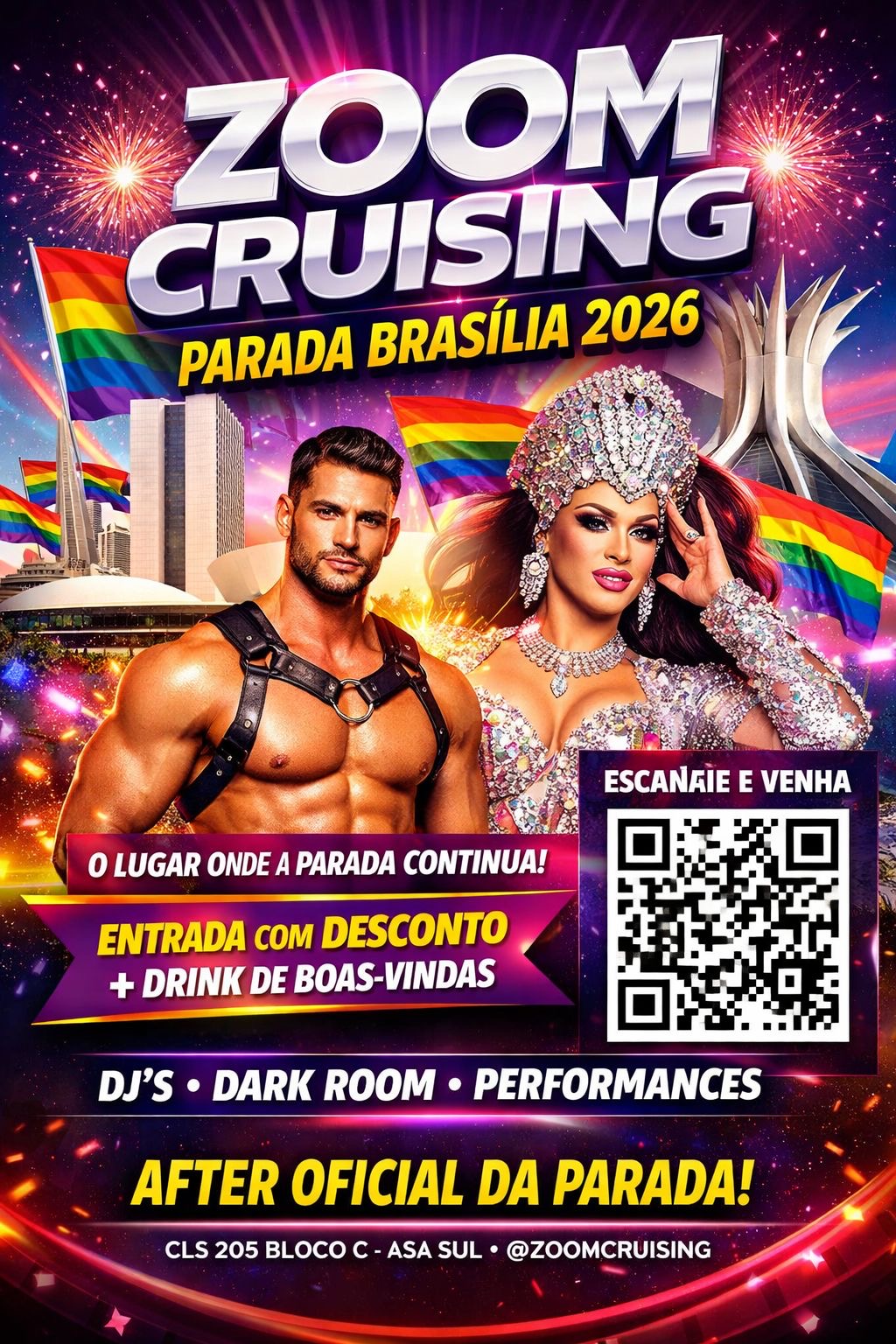 ZOOM BAR BRASÍLIA: After Oficial da Parada 