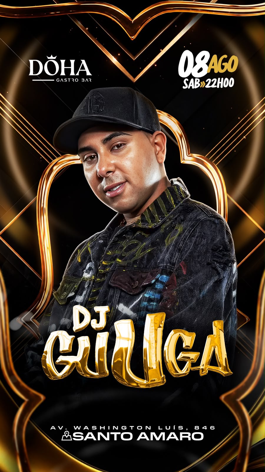 DÖHA GASTROBAR: SÁBADO 08/08 | DJ GUUGA
