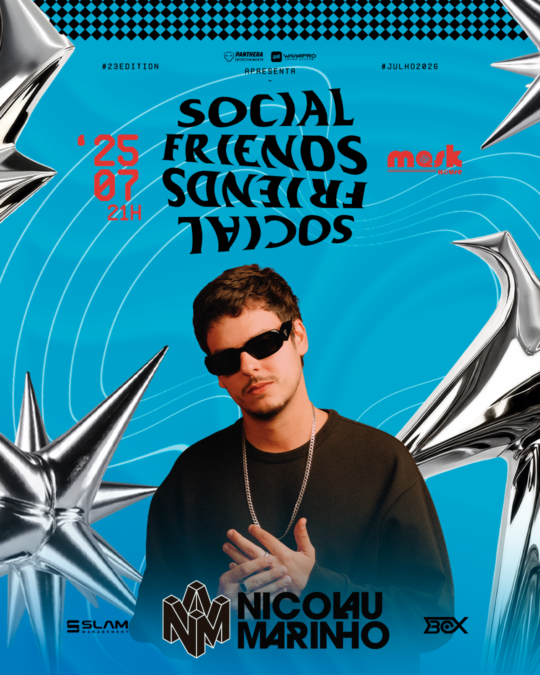 Mask House: Social Friends - NICOLAU MARINHO