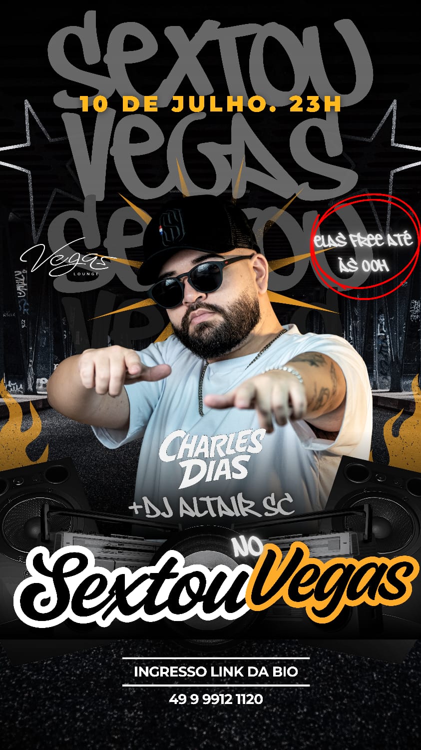 Vegas Lounge Bar: Sextou no Vegas 10/07