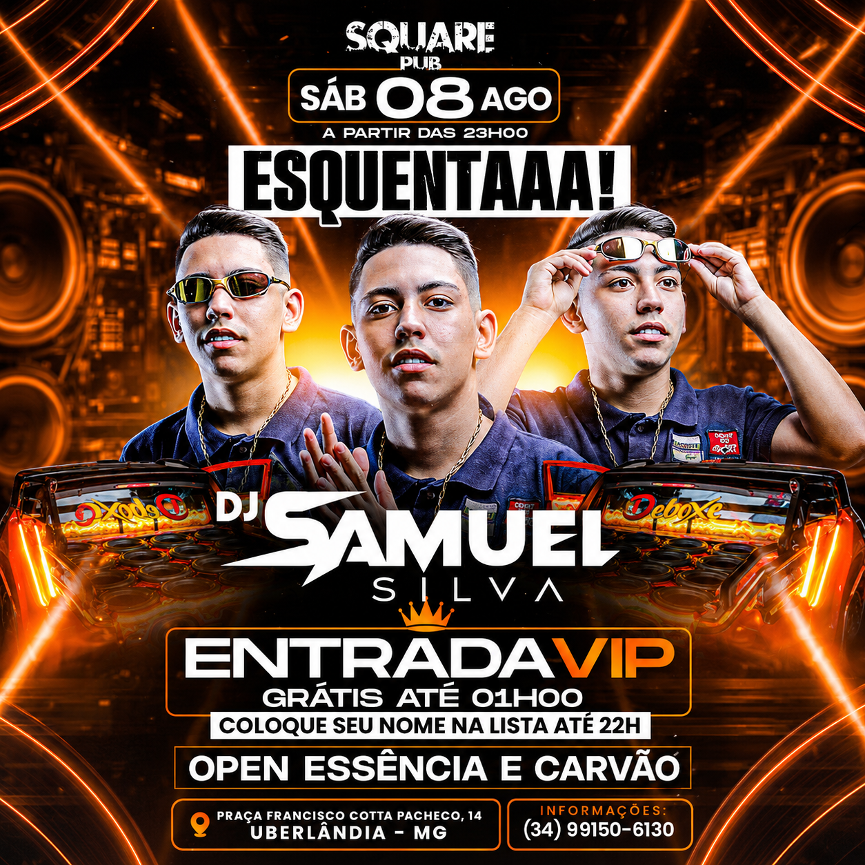SQUARE PUB: REVOADA 08/08