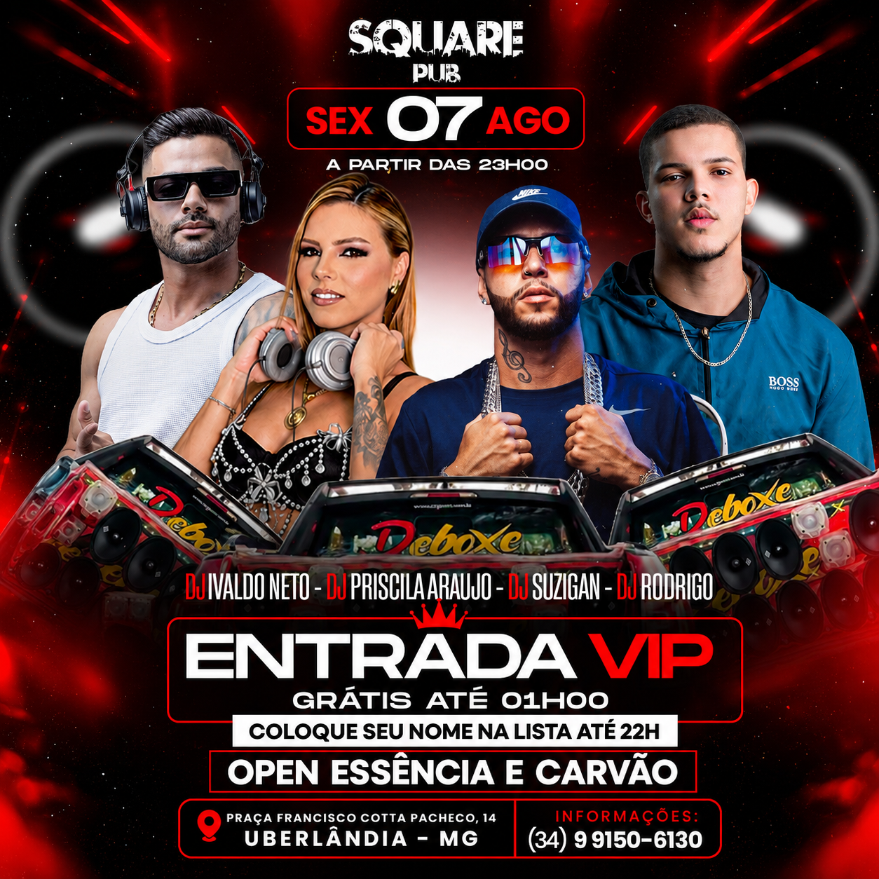 SQUARE PUB: REVOADA 07/08