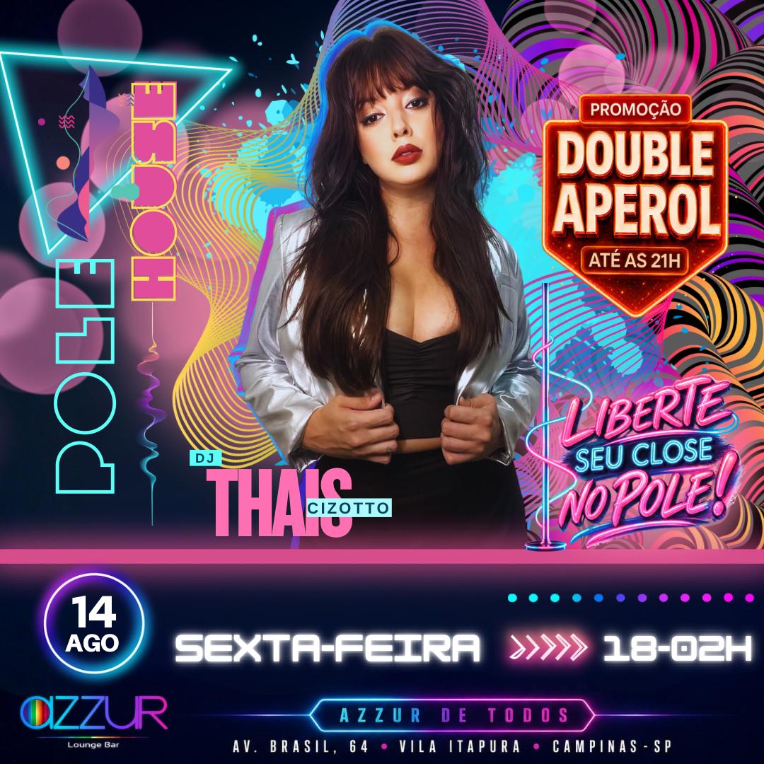 Azzur Lounge Bar: Sexta poli house