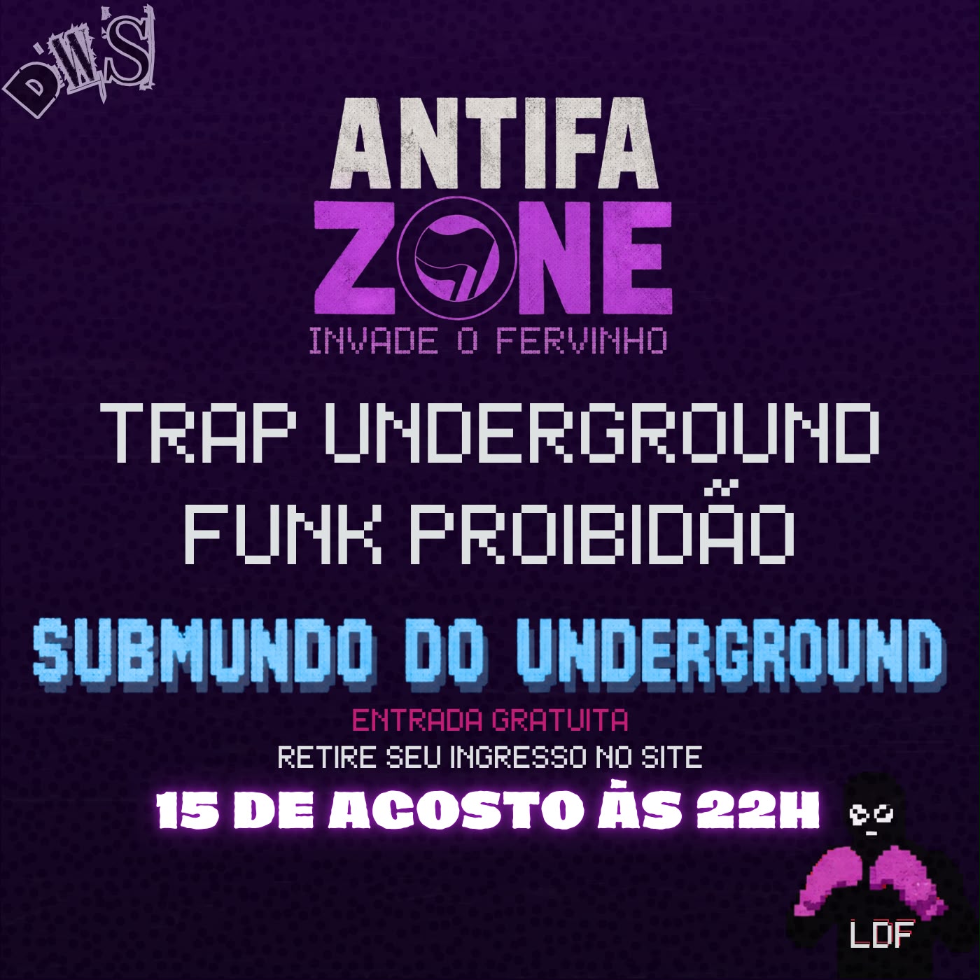 FERVINHO RV: ANTIFA ZONE invade o Fervinho (pista sigilo) - Neste sábado - Gere aqui seu acesso free