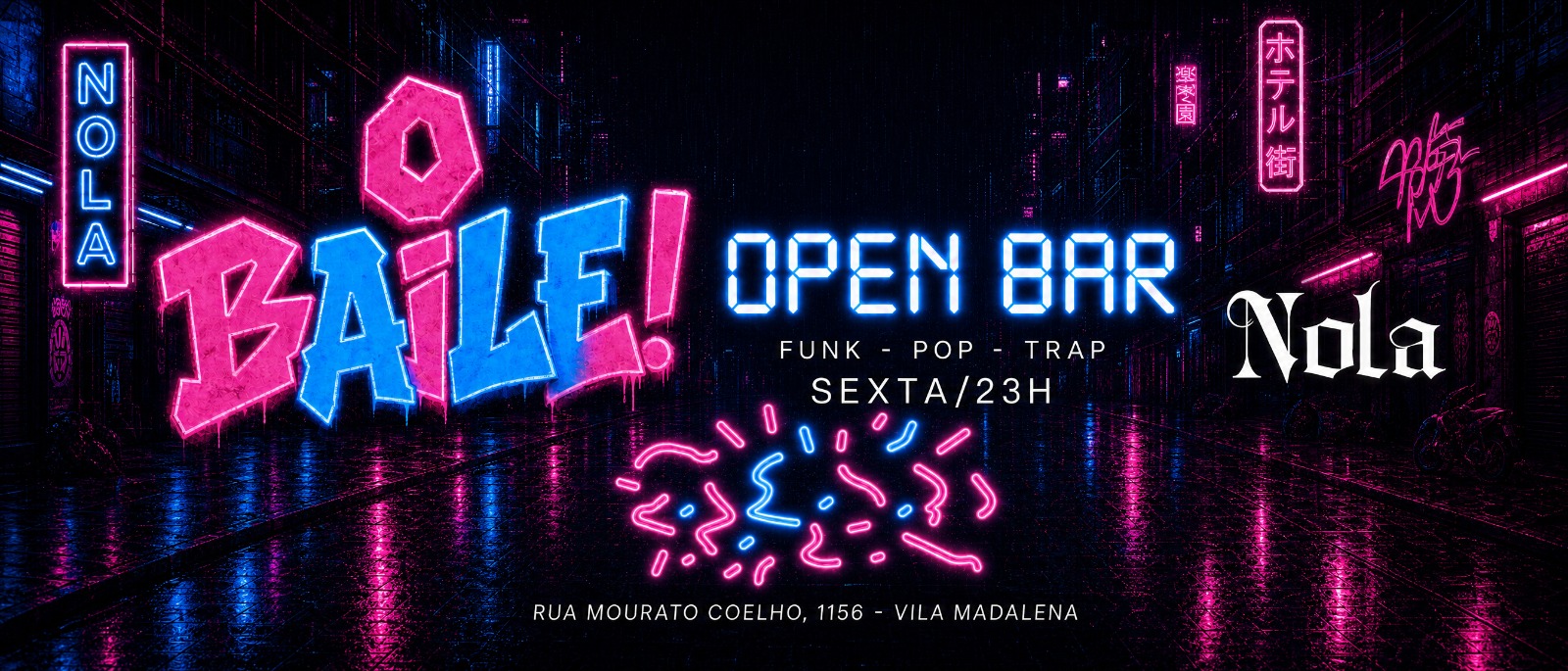 NOLA: OBAILE! - OPEN BAR - 14/8