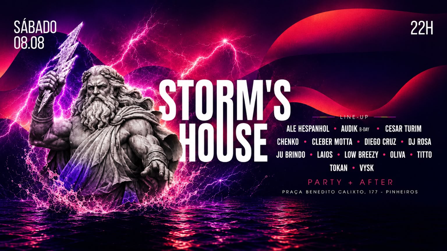 STORM’S HOUSE PARTY + AFTER 