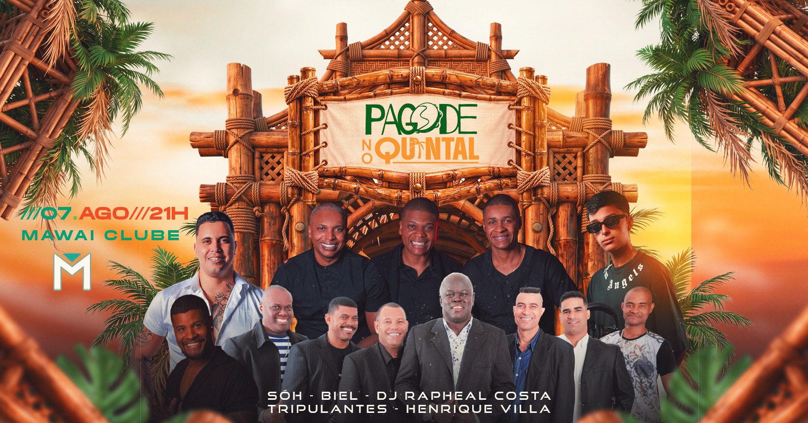 @ENTRADAVIP: Pagode no Quintal - Reinaguracao do Mawai