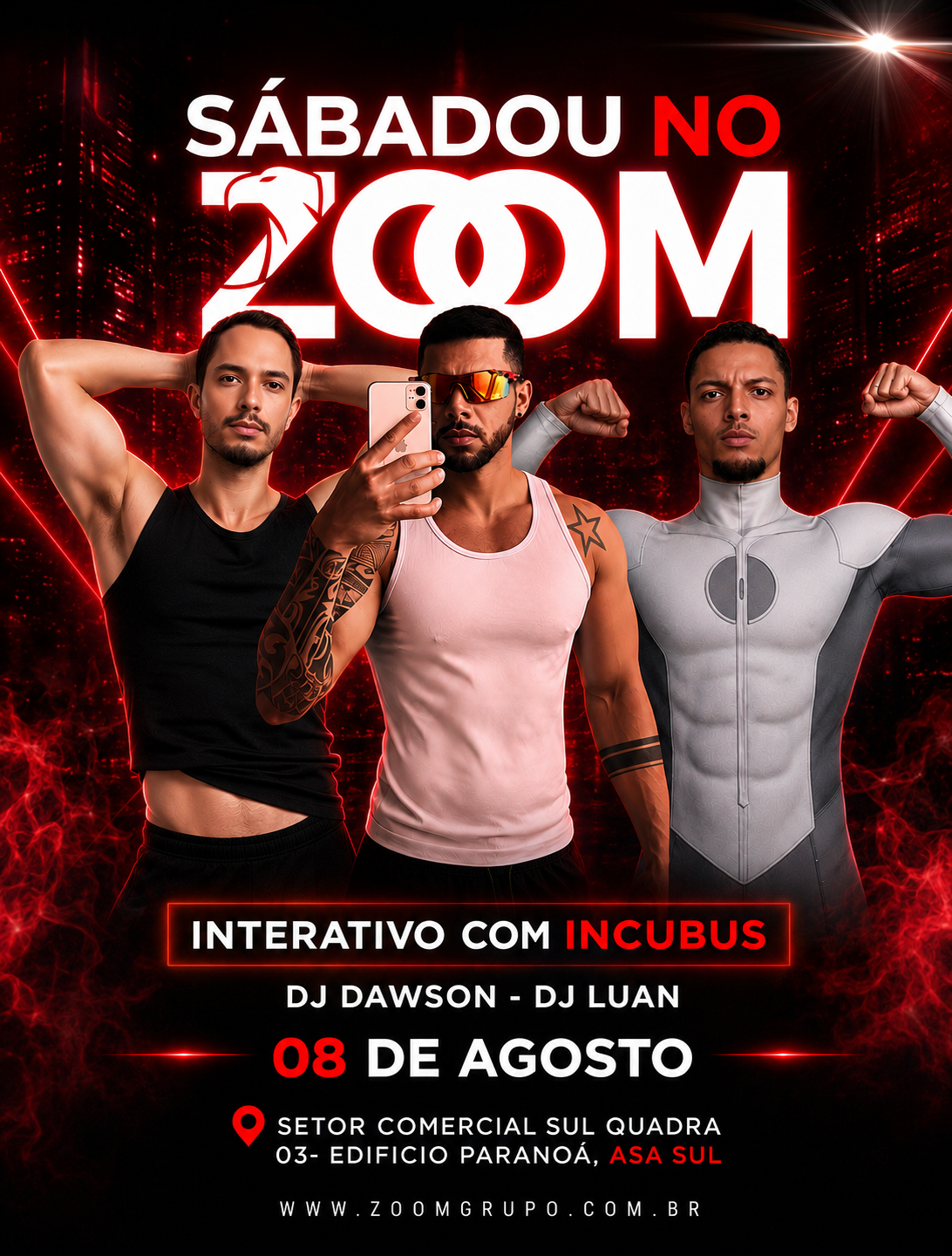 ZOOM BAR BRASÍLIA: SABADOOU NO ZOOM