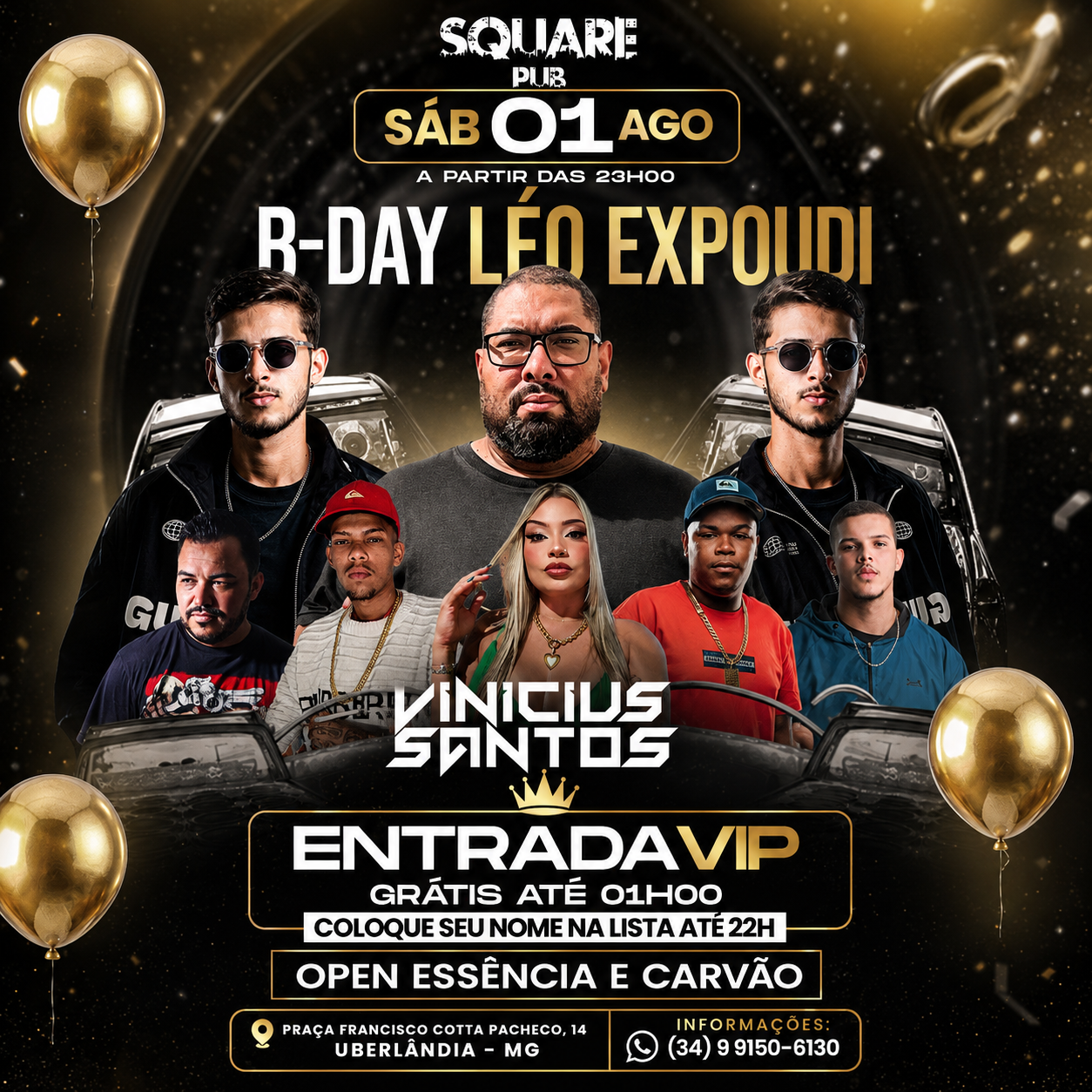 SQUARE PUB: REVOADA 01/08