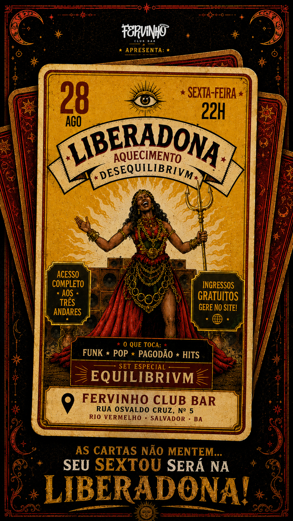 FERVINHO RV: LIBERADONA 6.0: Aquecimento Desequilibrivm- Nesta sexta - Gere aqui seu acesso free