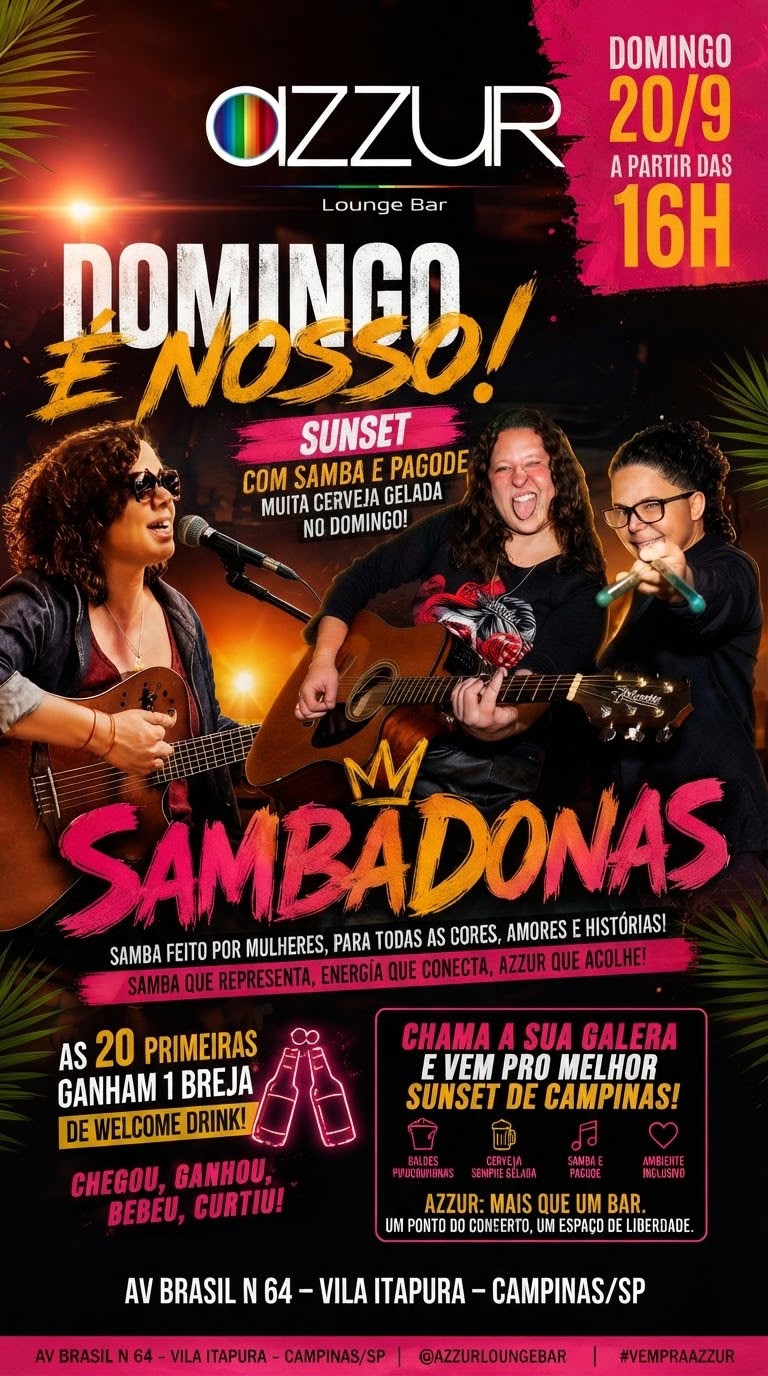 Azzur Lounge Bar: SAMBADONAS SUNSET