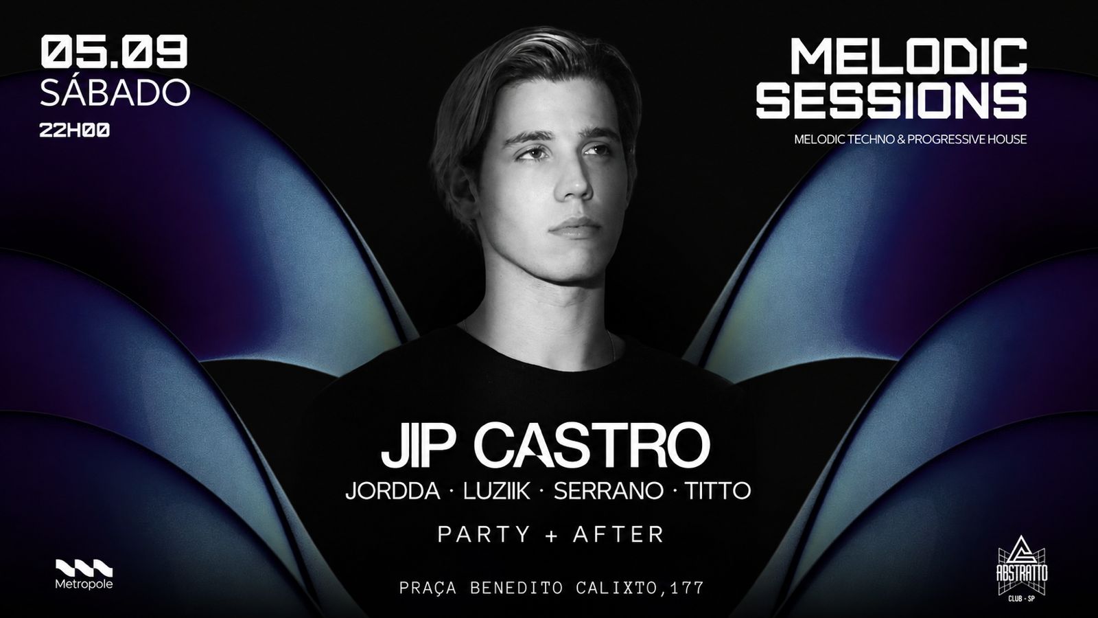 MELODIC SESSIONS apresenta: JP CASTRO