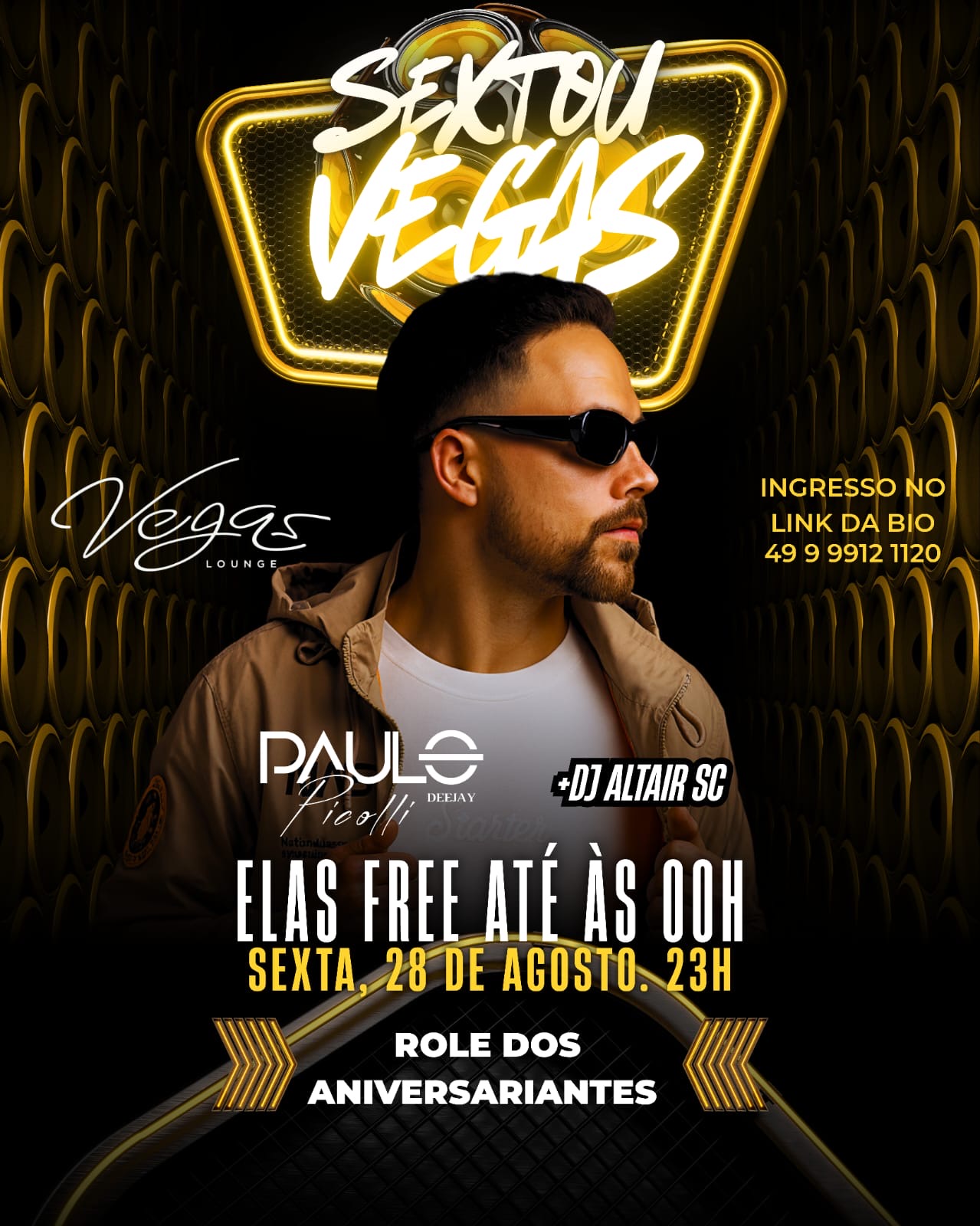 Vegas Lounge Bar: 🌚🌞 Sextou no Vegas 28/08🌚🌞