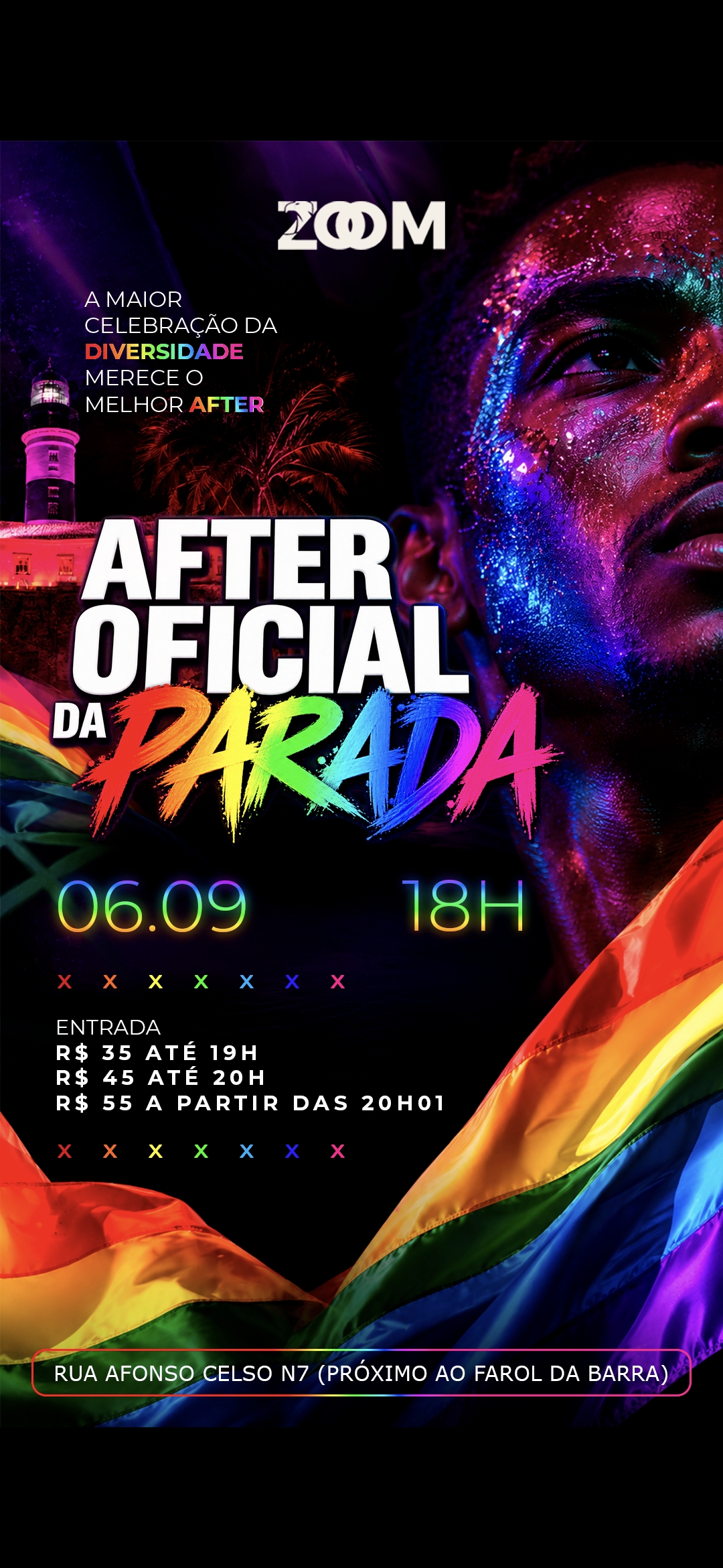 ZOOM GAY BAR SSA: AFTER OFICIAL DA PARADA LGBTQIA+