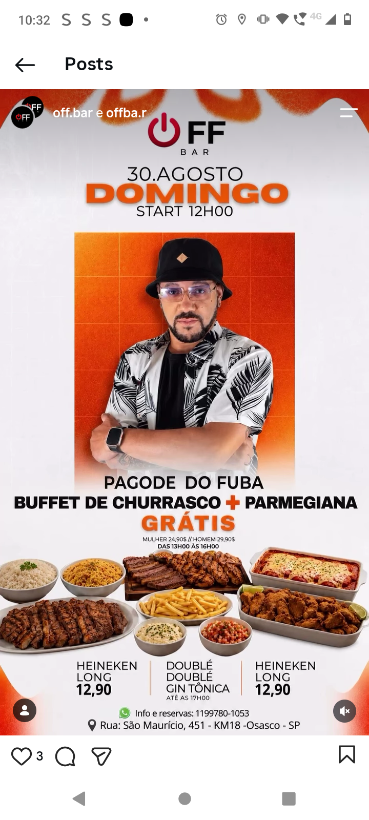 Off Bar: Domingo Off Bar 