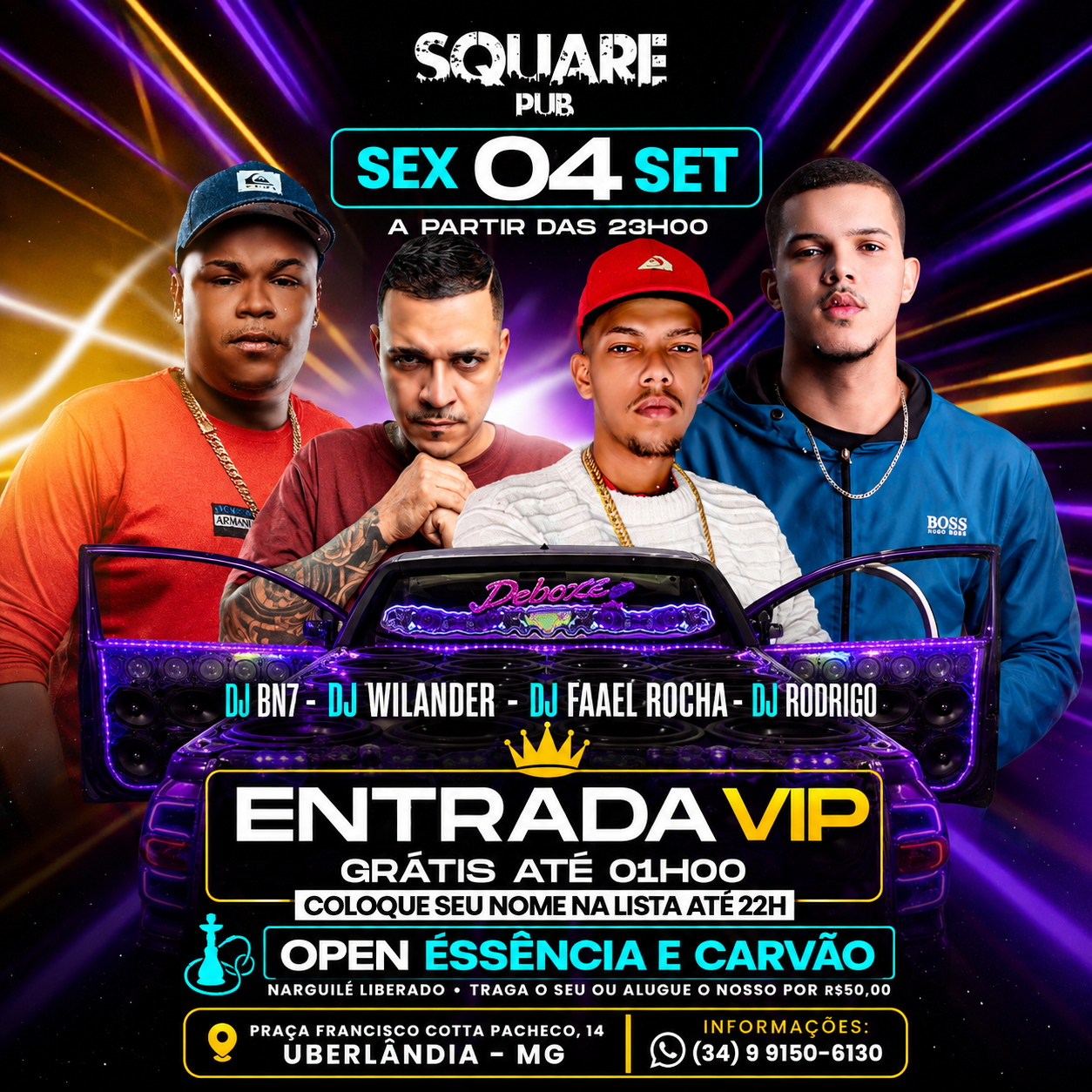 SQUARE PUB: REVOADA 04/09