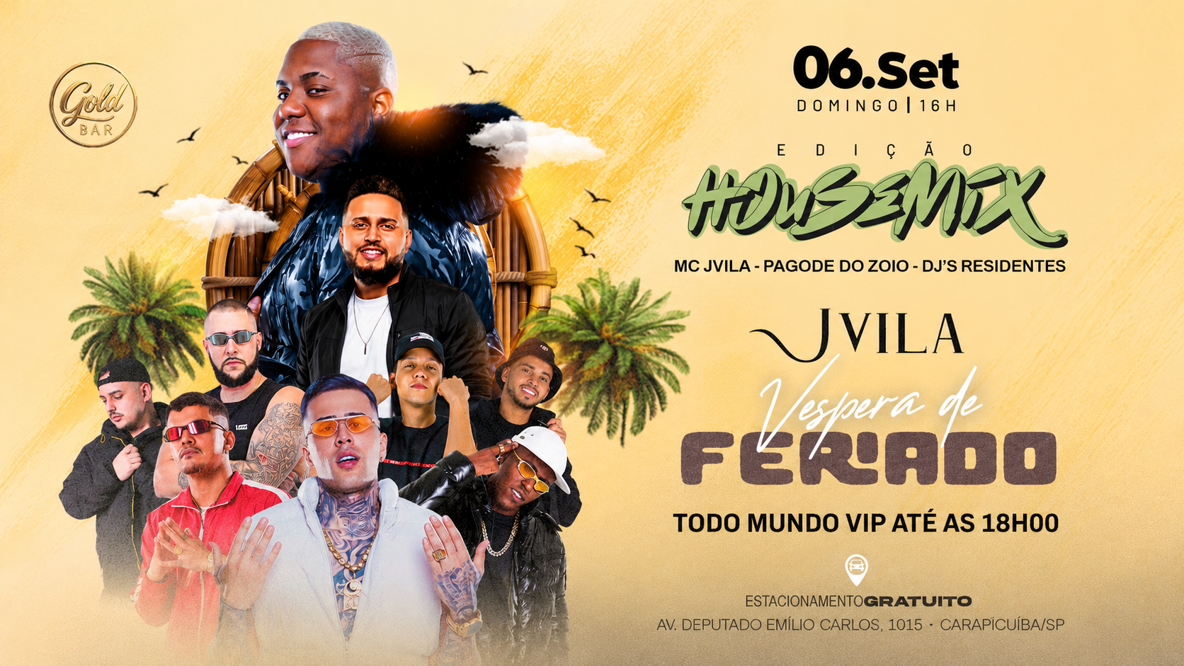 HOUSEMIX — VÉSPERA DE FERIADO